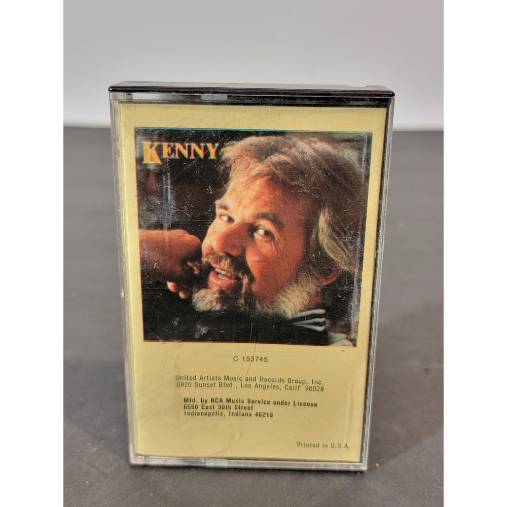 Kenny Rogers Kenny Cassette 1979 Liberty United Records‎